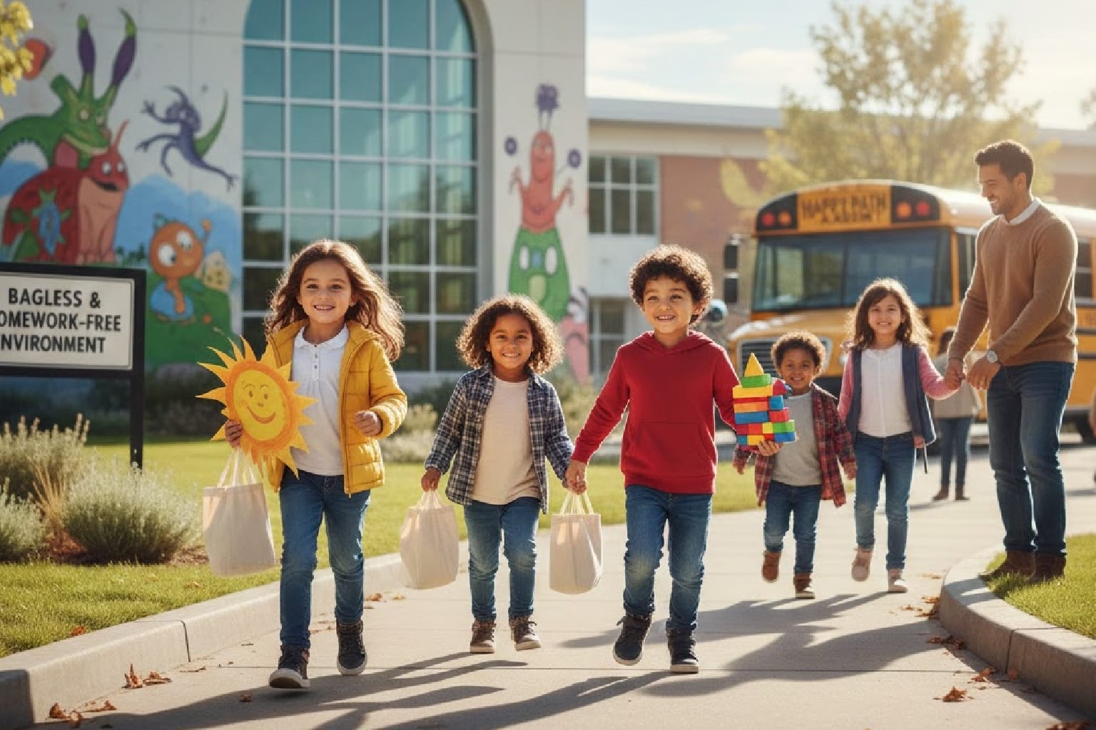 Why is a Bagless and Homework-Free Environment Better for Early Childhood Development?