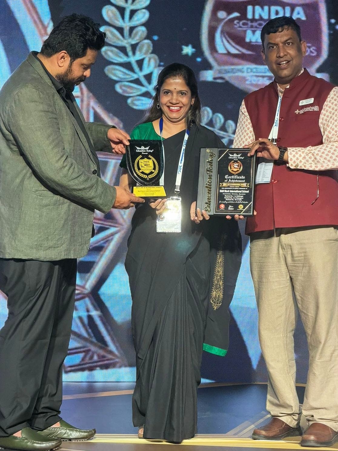 CBSE School Merit Award - Rank 1