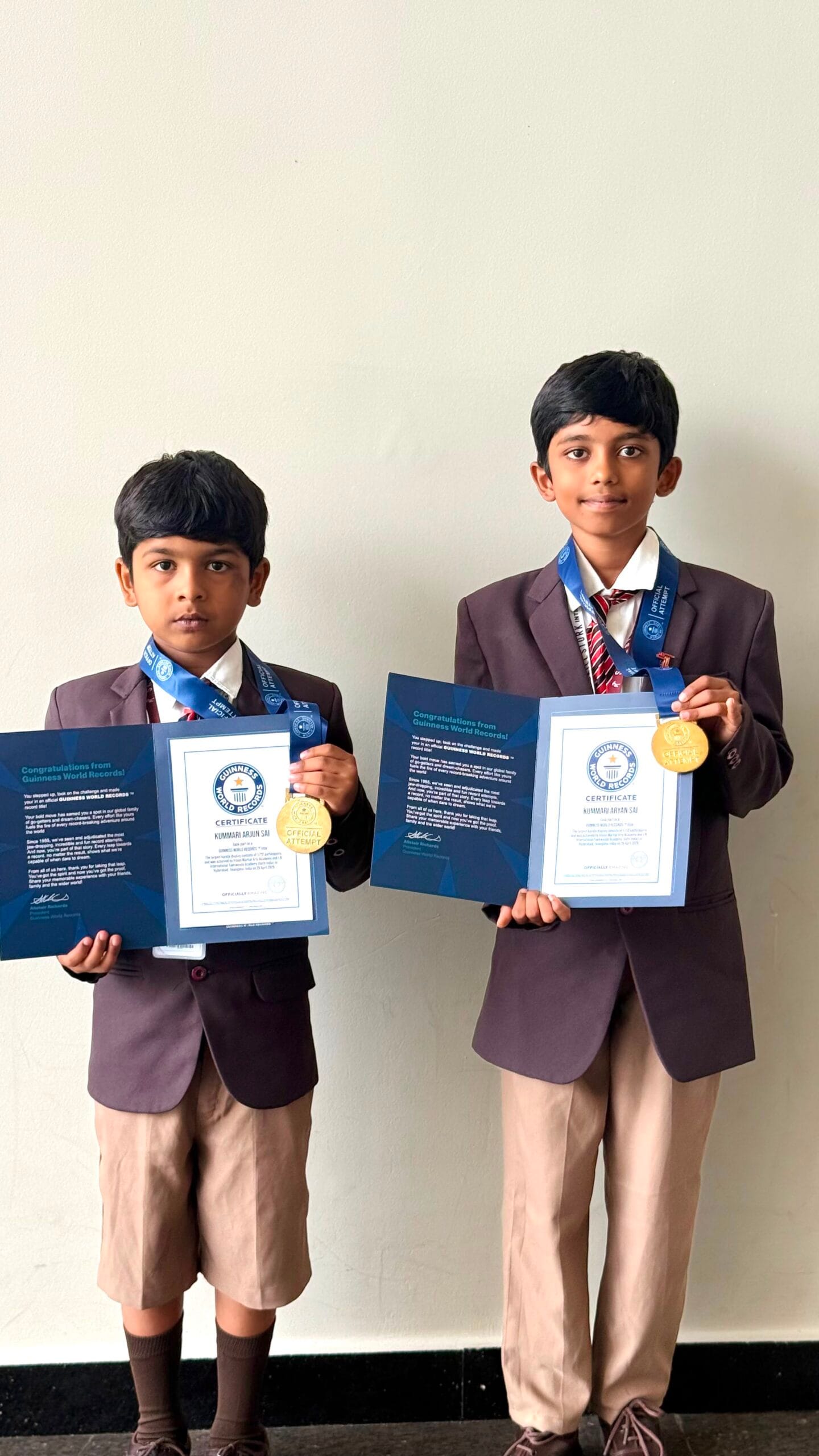 Kummari Arjun Sai & Kummari Aryan Sai