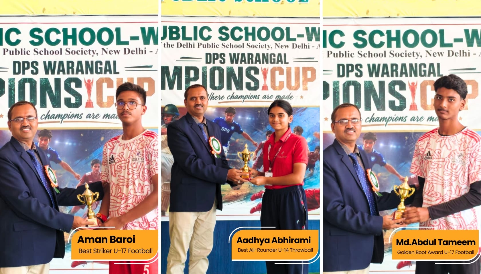 Golden Boot & Best All-Rounder Award