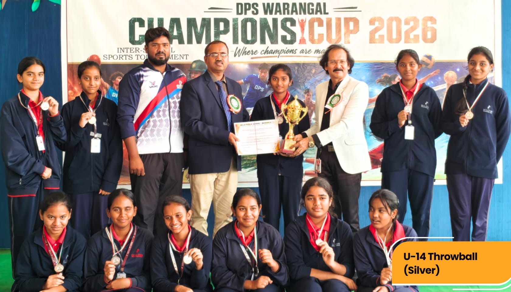 U-14 Throwball Team